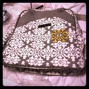 Petunia Pickle Button Sashay Satchel diaper bag